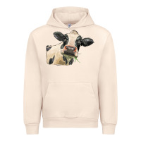 Sandshell holstein heifer face Urban Hoodie - LillyAllenDesigns