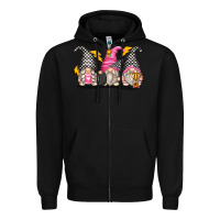Black race gnomes Zipper Hoodie - Zillion Design Studio