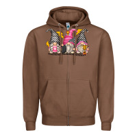 Chestnut race gnomes Zipper Hoodie - Zillion Design Studio