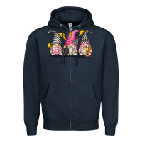 Navy race gnomes Zipper Hoodie - Zillion Design Studio