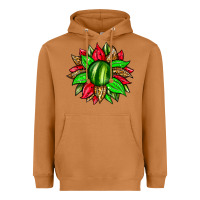 Watermelon Sunflower Heavyweight Hoodie | Teevron