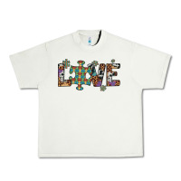 Pistachio love autism awareness leopard cowhide Urban Heavy Tee - Artiststas