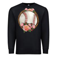 Black western baseball with roses Premium Sweatshirt - HRA Design Shop