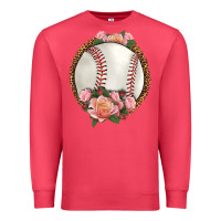 Cardinal western baseball with roses Premium Sweatshirt - HRA Design Shop