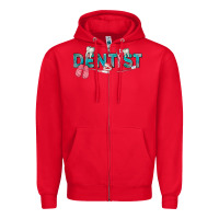 Red dentist Zipper Hoodie - texasbilliewilder