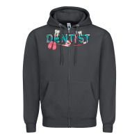 Smoke dentist Zipper Hoodie - texasbilliewilder