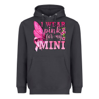 Smoke I Wear Pink For My Mini with Butterfly Heavyweight Hoodie - texasbilliewilder