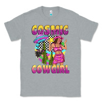 Heather Grey cosmic cowgirl Classic Tee - texasbilliewilder