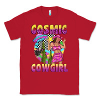 Red cosmic cowgirl Classic Tee - texasbilliewilder