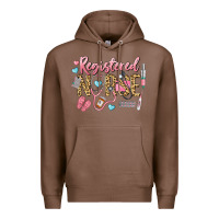 Chestnut Registered Nurse Premium Hoodie - LillyAllenDesigns