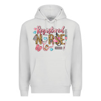Dove Grey Registered Nurse Premium Hoodie - LillyAllenDesigns
