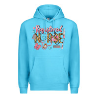 Ocean Blue Registered Nurse Premium Hoodie - LillyAllenDesigns