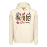Sandshell Registered Nurse Premium Hoodie - LillyAllenDesigns