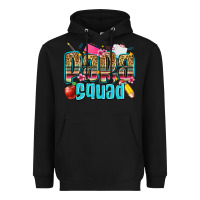 Black para squad Heavyweight Hoodie - Zillion Design Studio