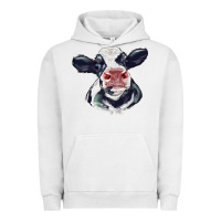 Holstein Calf Face Urban Hoodie | Teevron