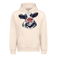Sandshell holstein calf face Urban Hoodie - LillyAllenDesigns
