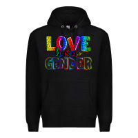 Black love has no gender Premium Hoodie - AdoDesignShop