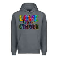 Rock love has no gender Premium Hoodie - AdoDesignShop