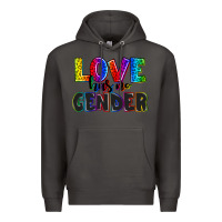 Smoke love has no gender Premium Hoodie - AdoDesignShop