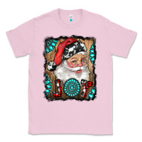 Bubblegum Pink Santa Claus Joy Classic Tee - RanaPortraitStore