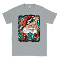 Heather Grey Santa Claus Joy Classic Tee - RanaPortraitStore