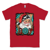 Red Santa Claus Joy Classic Tee - RanaPortraitStore