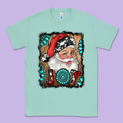 Santa Claus Joy Classic Tee Designed By Ranaportraitstore