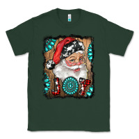 Sports Green Santa Claus Joy Classic Tee - RanaPortraitStore