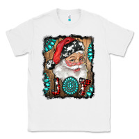 White Santa Claus Joy Classic Tee - RanaPortraitStore