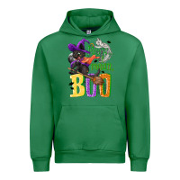 Emerald Meow i mean, boo Halloween Urban Hoodie - NancyCooperArtShop