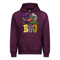 Mauve Wine Meow i mean, boo Halloween Urban Hoodie - NancyCooperArtShop