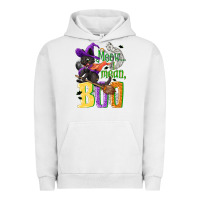 Pigment Lunar Rock Meow i mean, boo Halloween Urban Hoodie - NancyCooperArtShop