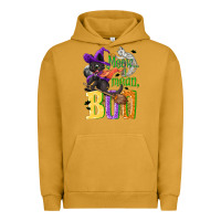 Pigment Peanut Butter Meow i mean, boo Halloween Urban Hoodie - NancyCooperArtShop