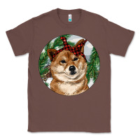Chestnut Shiba Inu Christmas Classic Tee - RanaPortraitStore