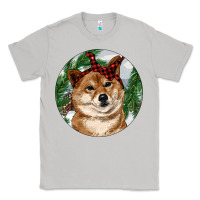 Moon Dust Shiba Inu Christmas Classic Tee - RanaPortraitStore