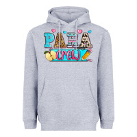 Heather Grey para crew Heavyweight Hoodie - Zillion Design Studio