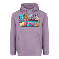 Lavender para crew Heavyweight Hoodie - Zillion Design Studio