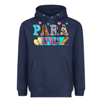 Navy para crew Heavyweight Hoodie - Zillion Design Studio