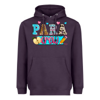 Plum para crew Heavyweight Hoodie - Zillion Design Studio