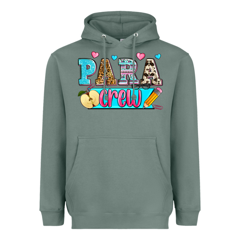 Para Crew Heavyweight Hoodie by Zillion Design Studio | Teevron