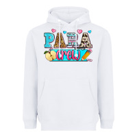 White para crew Heavyweight Hoodie - Zillion Design Studio