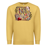 Antique Gold nana baseball Premium Sweatshirt - RacoonDesign
