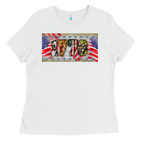 1776 4th Of July License Plate Ladies Tee | Teevron