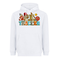 White p.e. teacher Heavyweight Hoodie - Zillion Design Studio