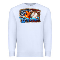 White western american flag baseball Premium Sweatshirt - HRA Design Shop
