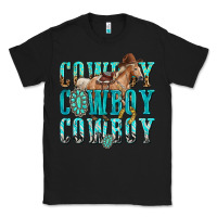 Black cowboy cowboy cowboy Classic Tee - texasbilliewilder