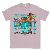 Lilac cowboy cowboy cowboy Classic Tee - texasbilliewilder