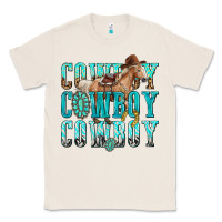 Natural cowboy cowboy cowboy Classic Tee - texasbilliewilder