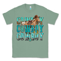 Sage cowboy cowboy cowboy Classic Tee - texasbilliewilder