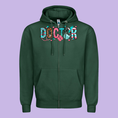 Zipper Hoodie doctor